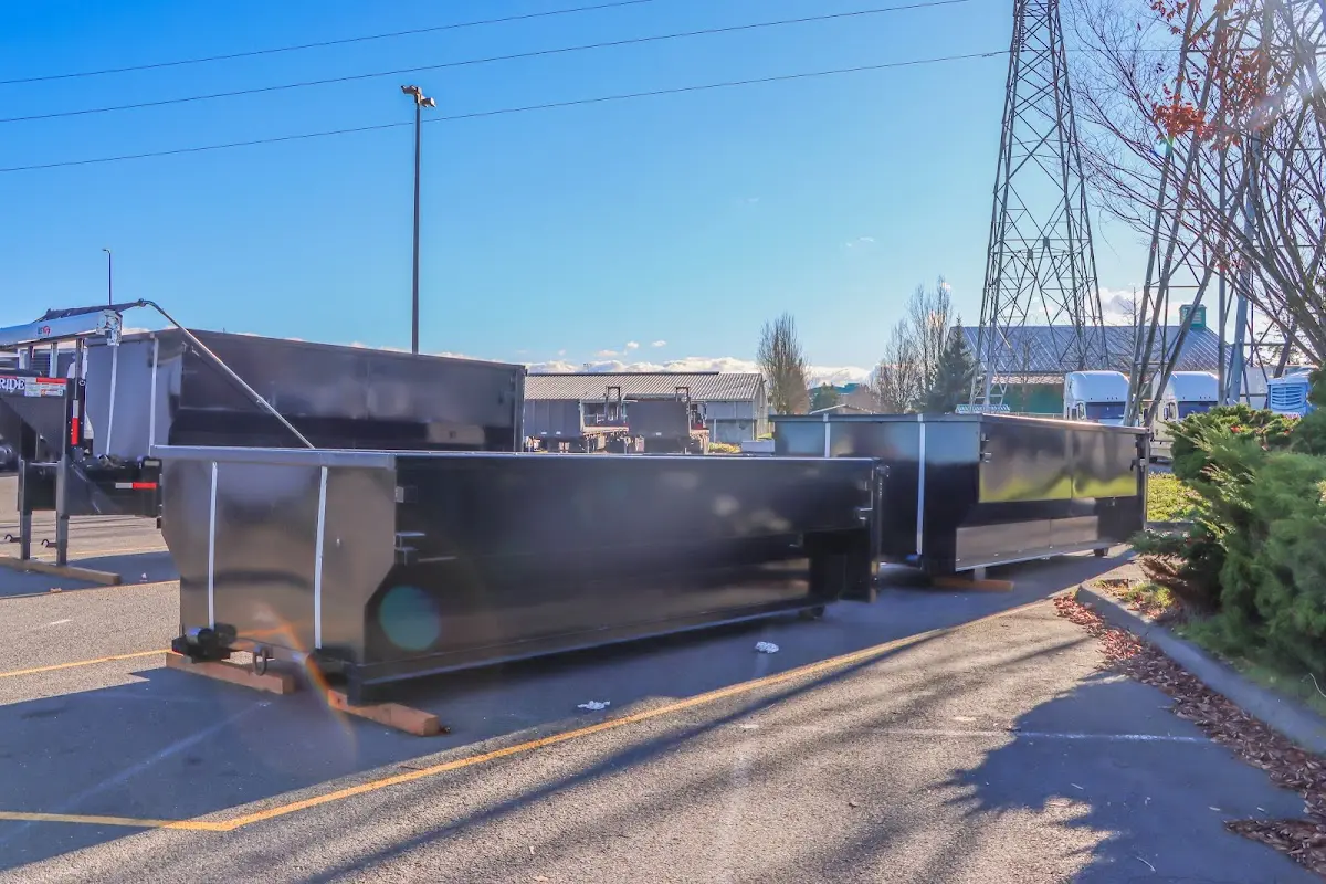 Professional dumpster rental and junk removal service in Milton